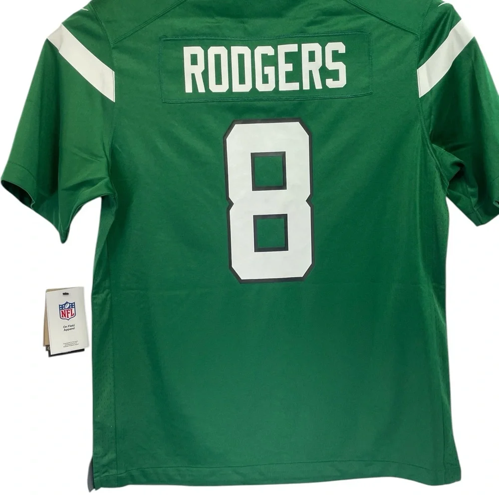 Nike Aaron Rodgers NY Jets Jersey (Q4) NWTs‎